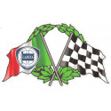 LANCIA Flags laminated decal