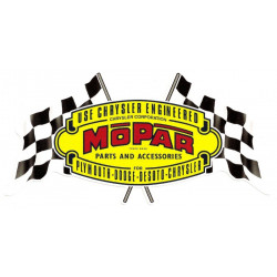  MOPAR Sticker UV 150mm x 75mm     