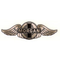 MORGAN laminated decal