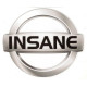  NISSAN INSANE Sticker UV 75mm      