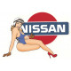  NISSAN INSANE Sticker UV 75mm      