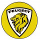 PEUGEOT  Sticker 75mm X 68mm                          