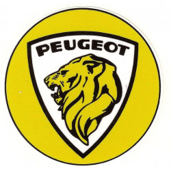  PEUGEOT  Sticker 75mm X 68mm                          