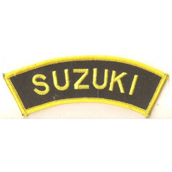 SUZUKI shoulder Embroidered badge