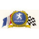  PEUGEOT  Worl Champion Sticker 175mm x 75mm                          