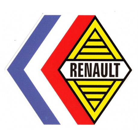  RENAULT  Sticker UV 120mm x 106mm                                                   