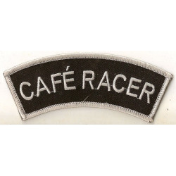 Ecusson tissus " CAFE RACER "