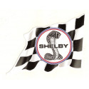  SHELBY COBRA  flag Sticker droit                                                  