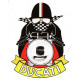   DUCATI   Motard  Sticker 72mm x 56mm