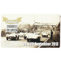 CHIMAY " Tribute to Speed 2013 " Sticker 84mm x 49mm 