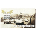   CHIMAY " Tribute to Speed 2013 " Sticker 84mm x 49mm 