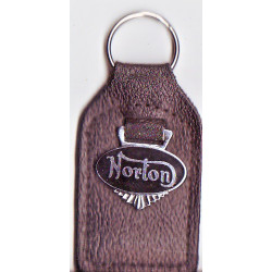 NORTON  Key fobs, porte cles email cuir 