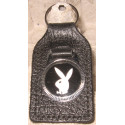 PLAY BOY Key fobs, porte cles email cuir 