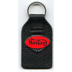 NORTON  Key fobs, porte cles email cuir 