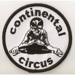  CONTINENTAL CIRCUS Embroidered badge 75mm