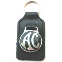 AC LEATHER KEYRING