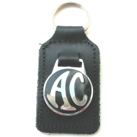 AC LEATHER KEYRING