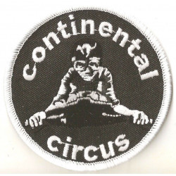 CONTINENTAL CIRCUS 75mm embroidered patche