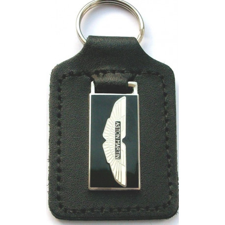 ASTON MARTIN LEATHER KEYRING