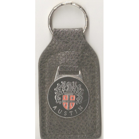 AUSTIN  LEATHER KEYRING