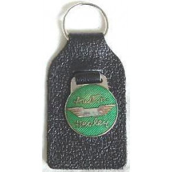 AUSTIN WESTMINSTER LEATHER KEYRING