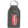 BUGATTI porte cles email cuir 