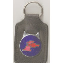 CHEVROLET N°1 LEATHER KEYRING