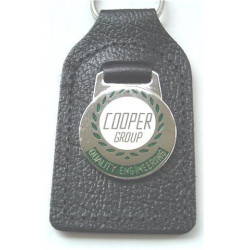 COOPER LEATHER KEYRING