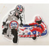 Ecusson tissus "Side Car 243  "