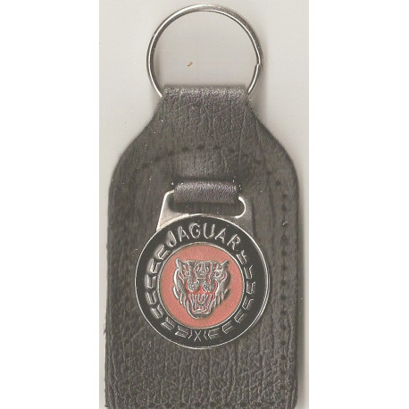 JAGUAR E TYPE LEATHER KEYRING