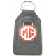 MG  LEATHER KEYRING