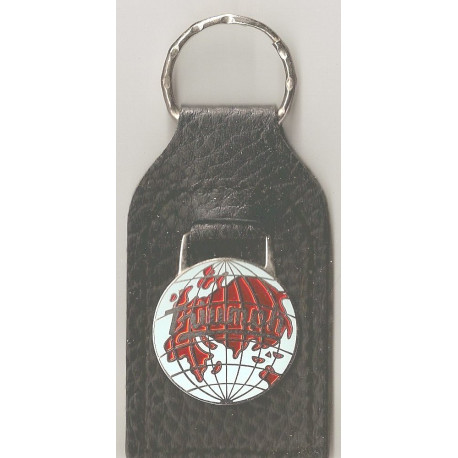 TRIUMPH map 1500 LEATHER KEYRING