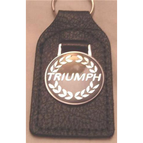 TRIUMPH map 1500 LEATHER KEYRING