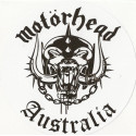 Sticker " MOTÔRHEAD  AUSTRALIA "Blanc