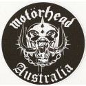 Sticker " MOTÔRHEAD   AUSTRALIA "Noir