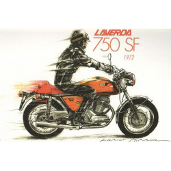 Gil FORMOZA HARLEY Affiche rigide 30cm x 24cm