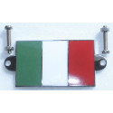  ITALIE Plaque émail à visser 50mm x 30mm