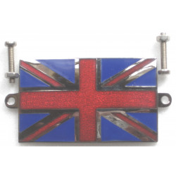  UK Plaque émail à visser 58mm x 35mm