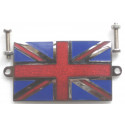  UK Plaque émail à visser 58mm x 35mm