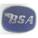 BSA blue enamel badge