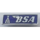 BSA Bantham red badges