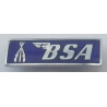 BSA Barre bleu email