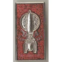 BSA Super Rocket enamel badge