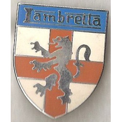 LAMBRETTA  badge doré