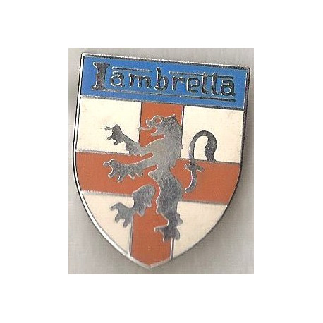 LAMBRETTA  badge doré