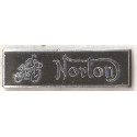 NORTON bar enamel badge