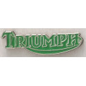TRIUMPH cut green badge 