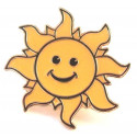 SMILEY SUN Badge