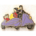  Scooter SIDE CAR  badge 