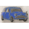 AUSTIN mini bleu badge 32mm x 18mm